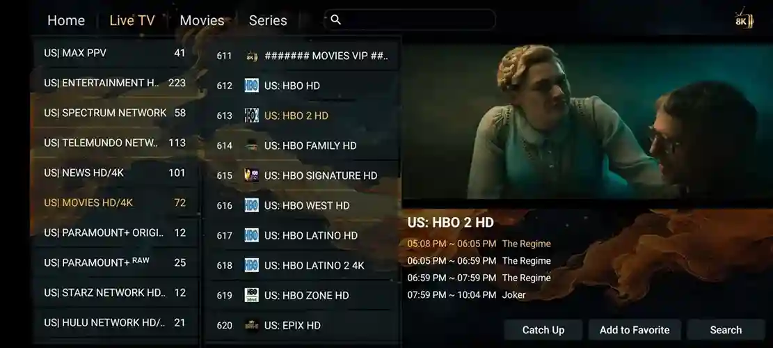Preview 1 - Racoon TV IPTV Premium IPTV Subscription
