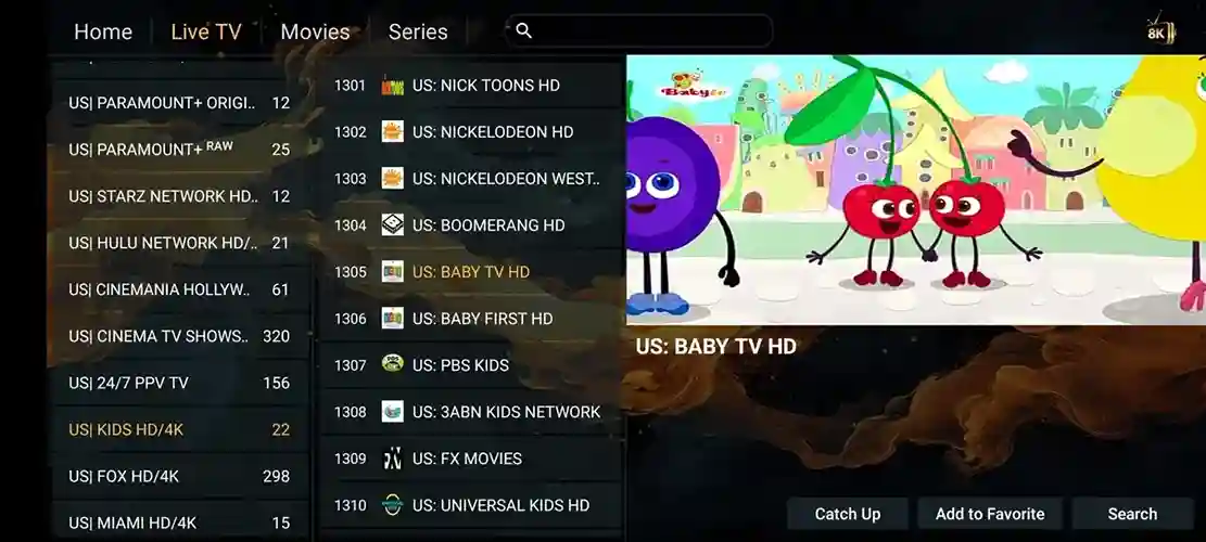 Preview 3 - Racoon TV IPTV Premium IPTV Subscription